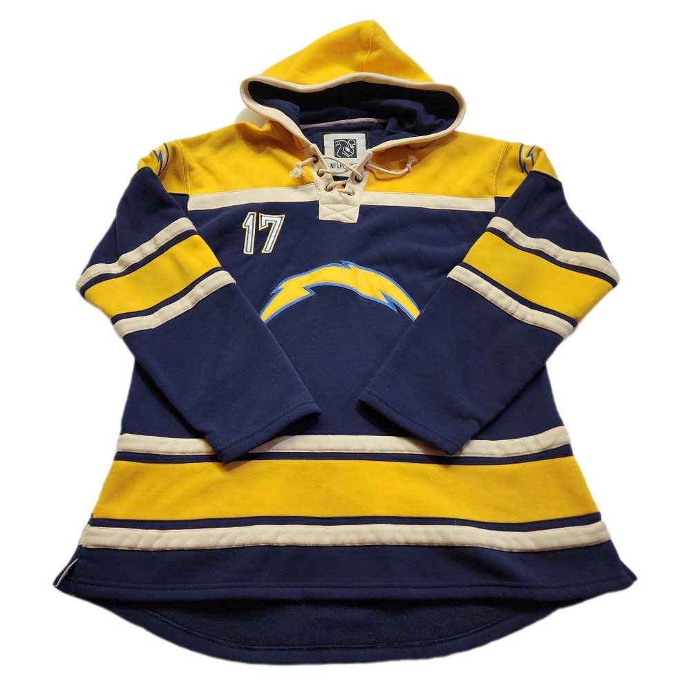 Nike On Field NFL Philip Rivers #17 Chargers Hoodie Size XL